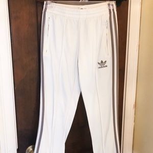 RARE COLOR Off-White/Olive Adidas Sport Pants